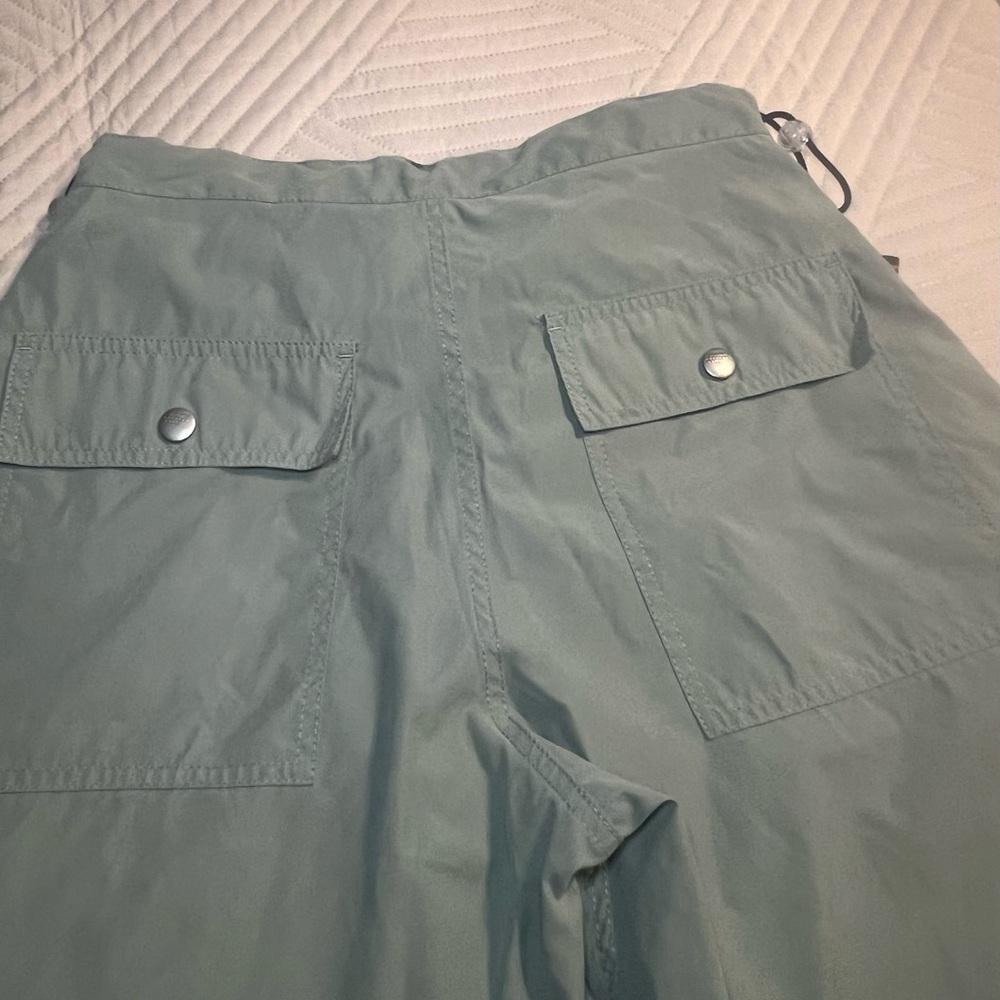 Vintage Levi’s SilverTab Data Men's Shorts Green Baggy Tech Skater Military - Picture 5 of 8